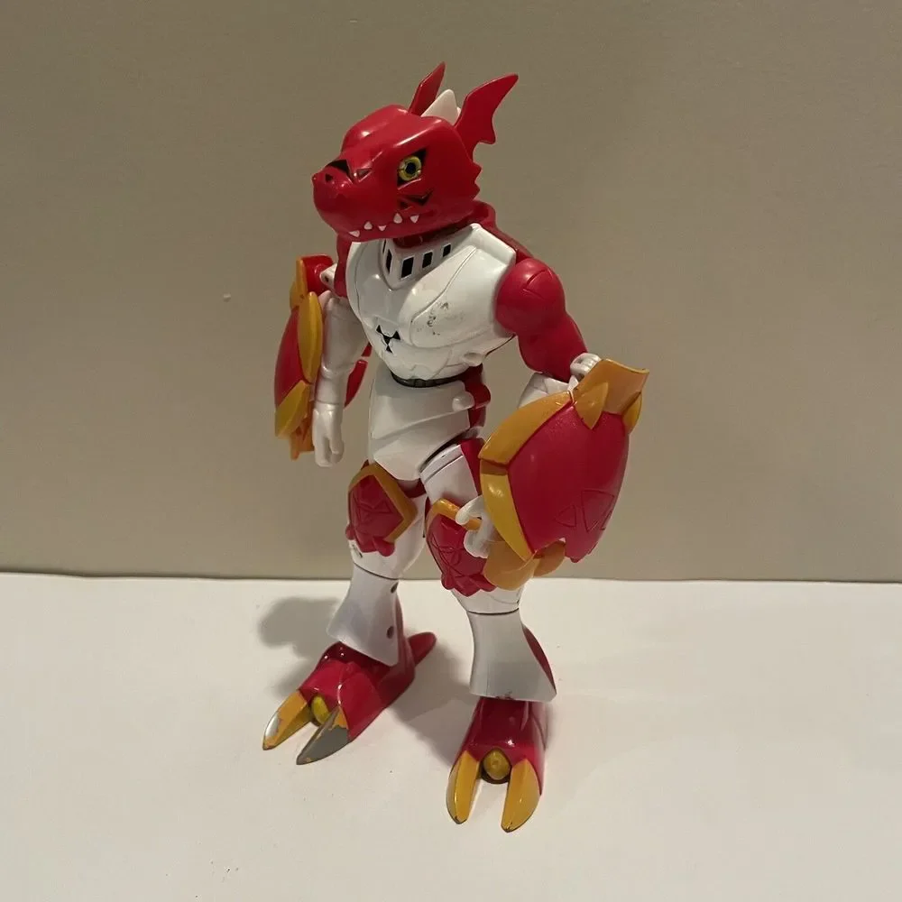 Digimon Digivolving Guilmon Into Gallantmon Action Figure Bandai 2002‎